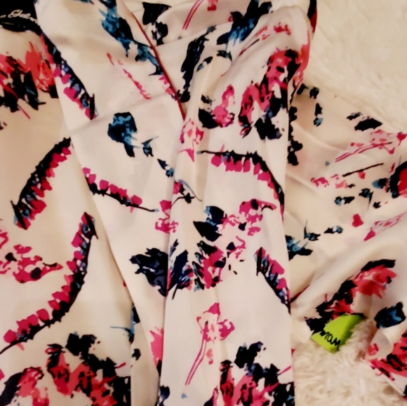 SMOKING FLORAL ROBE - Picture 2 of 6